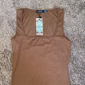 Brown Bodycon Dress- never worn!